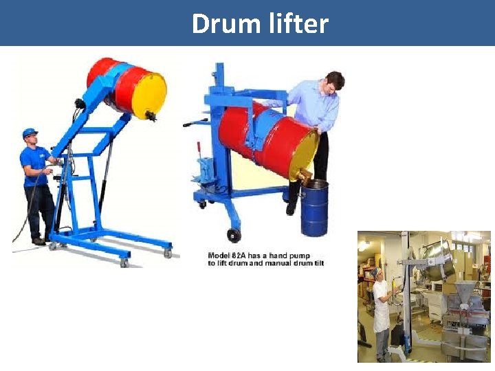 Drum lifter 