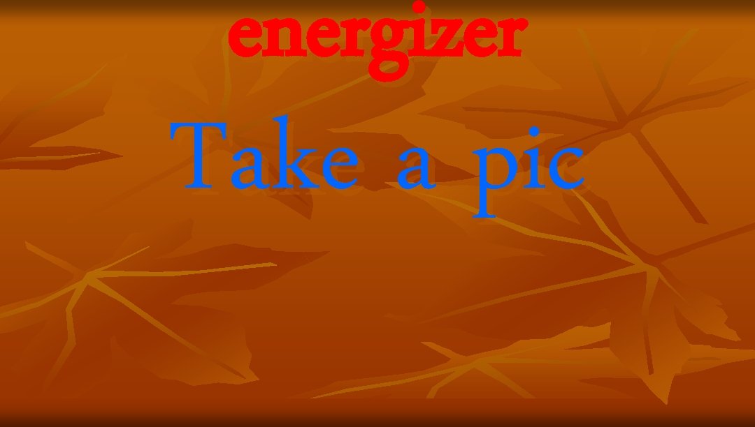 energizer Take a pic 