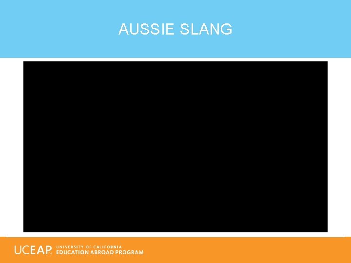 AUSSIE SLANG 