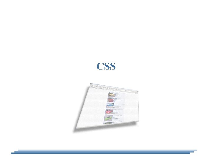 CSS 