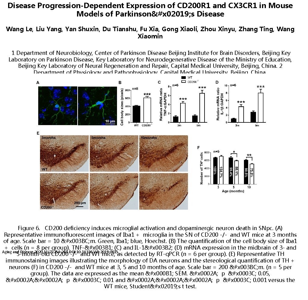 Disease ProgressionDependent Expression of CD 200 R 1