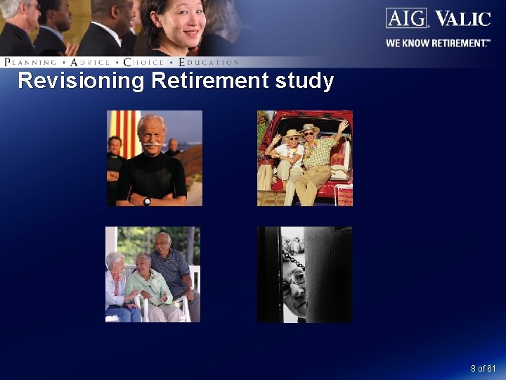 Revisioning Retirement study 8 of 61 