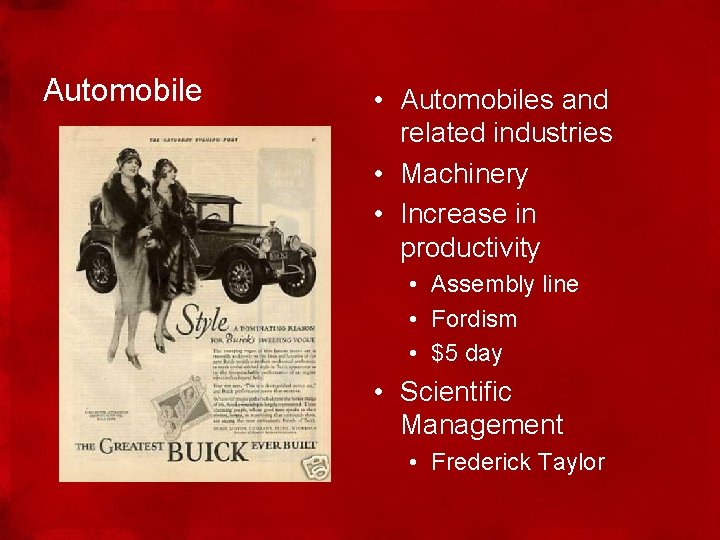 Automobile • Automobiles and related industries • Machinery • Increase in productivity • Assembly