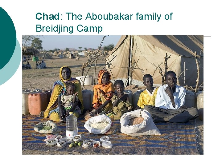 Chad: The Aboubakar family of Breidjing Camp 