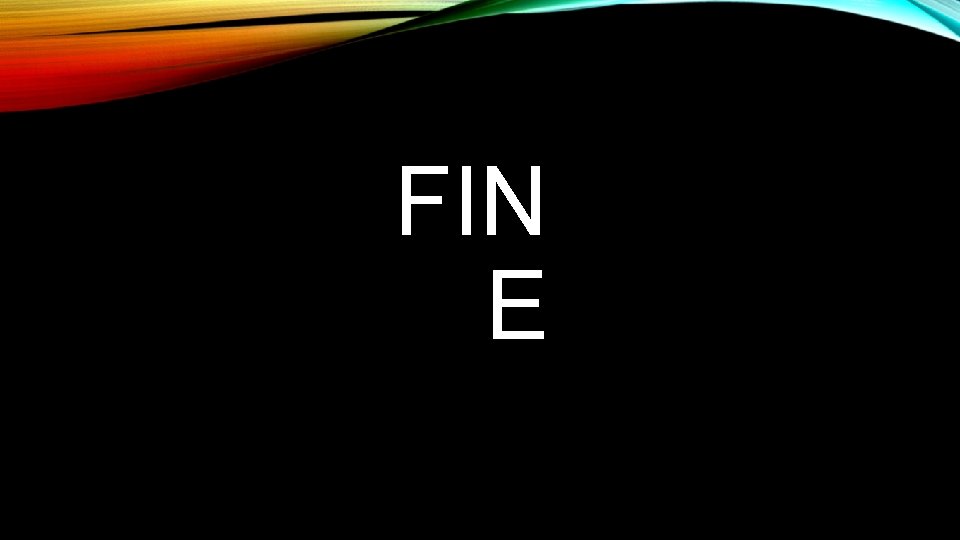 FIN E 