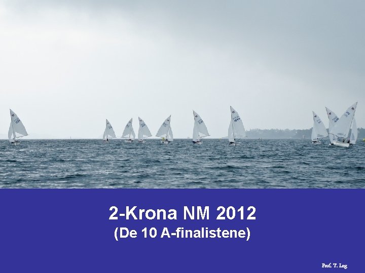 2 -Krona NM 2012 (De 10 A-finalistene) Prof. T. Log 