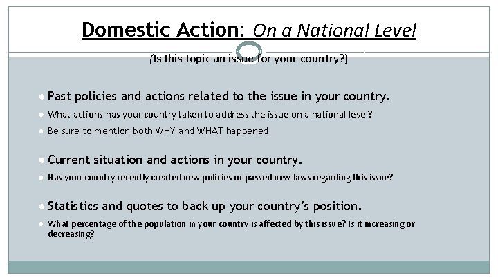 Country. Position Note Example Position Papers 2016 2017 What is a Position