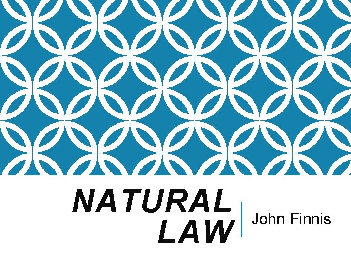 NATURAL LAW John Finnis 