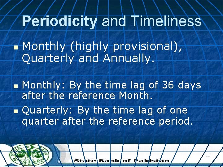 1 Pakistans Balance of Payments Presentation for Collaboration