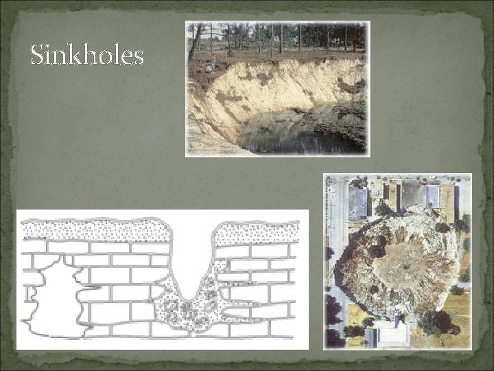Sinkholes 