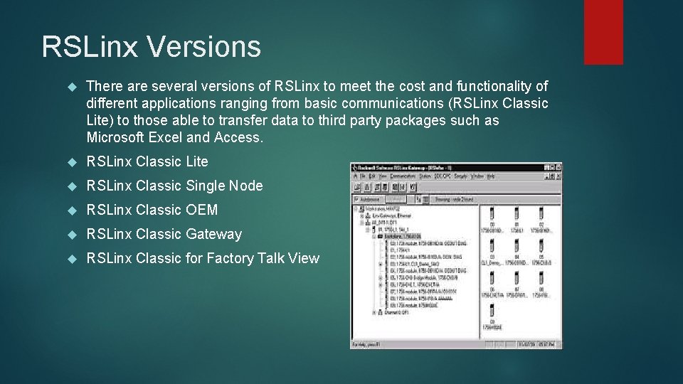 update rslinx classic