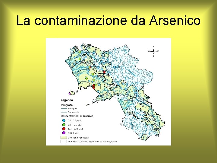 La contaminazione da Arsenico 