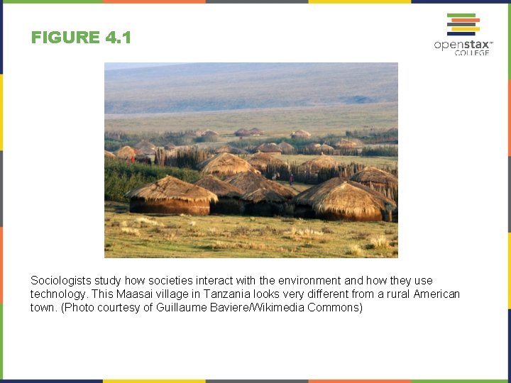 FIGURE 4. 1 Sociologists study how societies interact with the environment and how they FIGURE 4. 1 Sociologists study how societies interact with the environment and how they