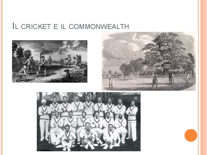 IL CRICKET E IL COMMONWEALTH 