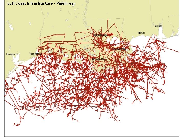 Gulf Coast Infrastructure - Pipelines 