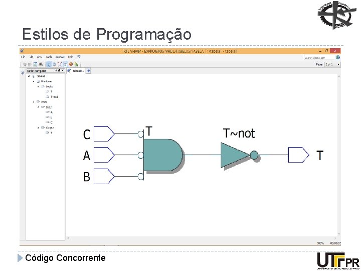 Estilos de Programação Código Concorrente 