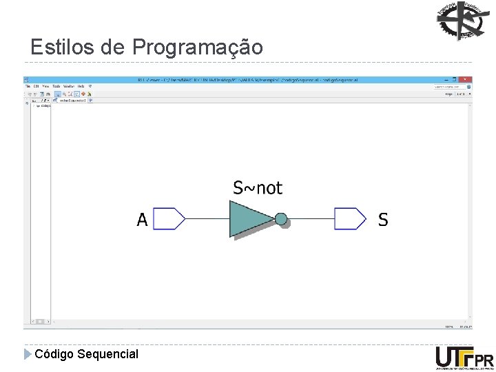 Estilos de Programação Código Sequencial 