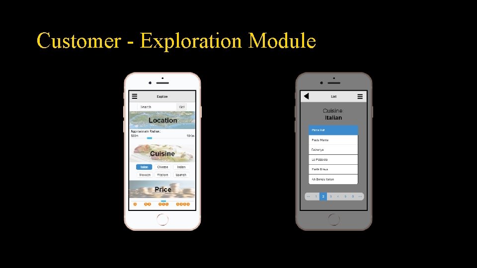 Customer - Exploration Module 