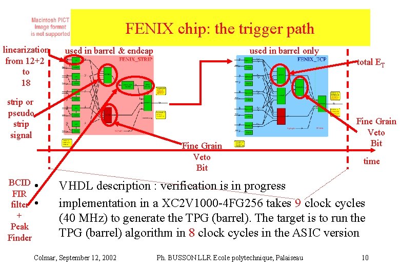 FENIX chip: the trigger path linearization from 12+2 to 18 used in barrel & FENIX chip: the trigger path linearization from 12+2 to 18 used in barrel &