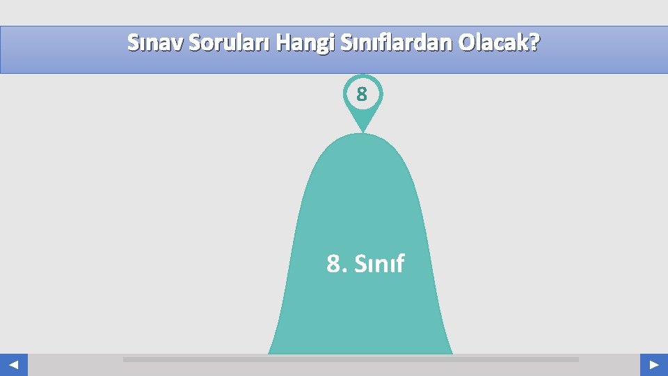 Sınav Soruları Hangi Sınıflardan Olacak? 8 8. Sınıf Your Log o COMPANY NAME ABS.