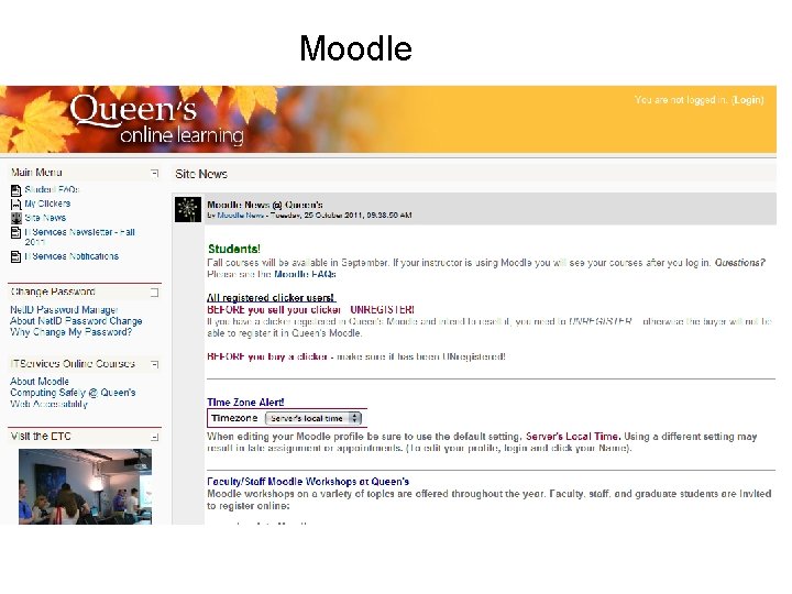 Moodle 
