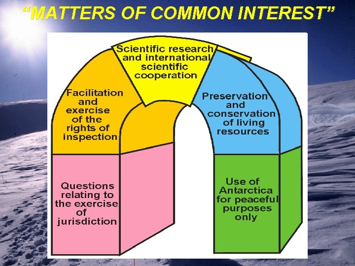 “MATTERS OF COMMON INTEREST” 