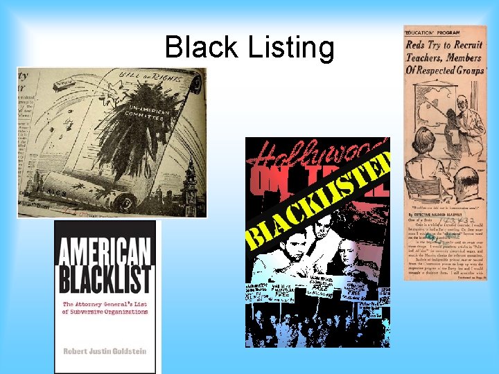 Black Listing 