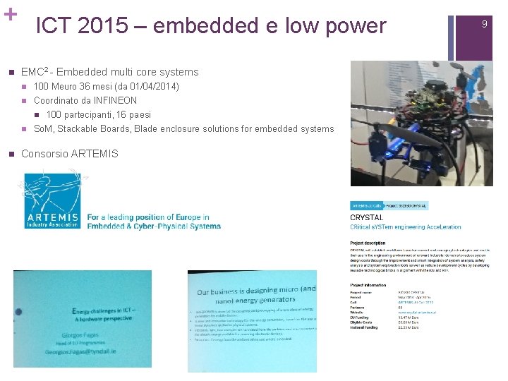 + ICT 2015 – embedded e low power n EMC 2 - Embedded multi