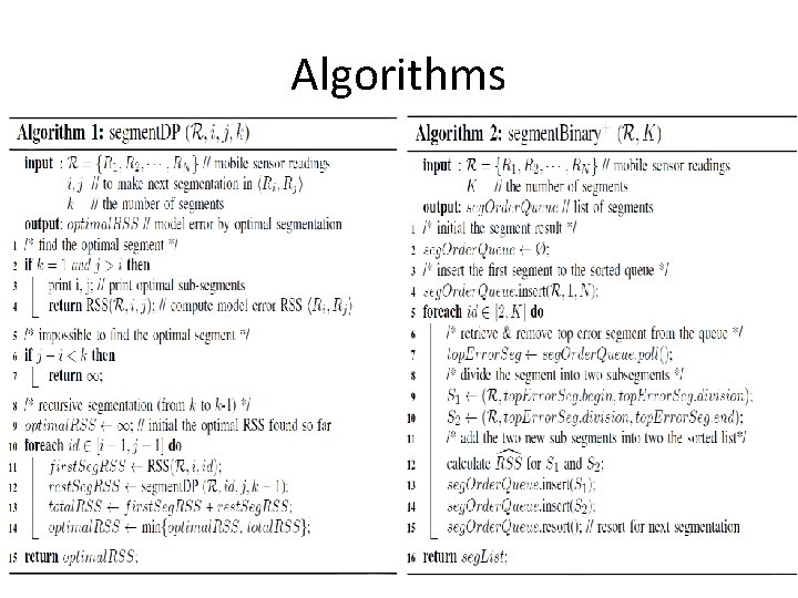Algorithms 