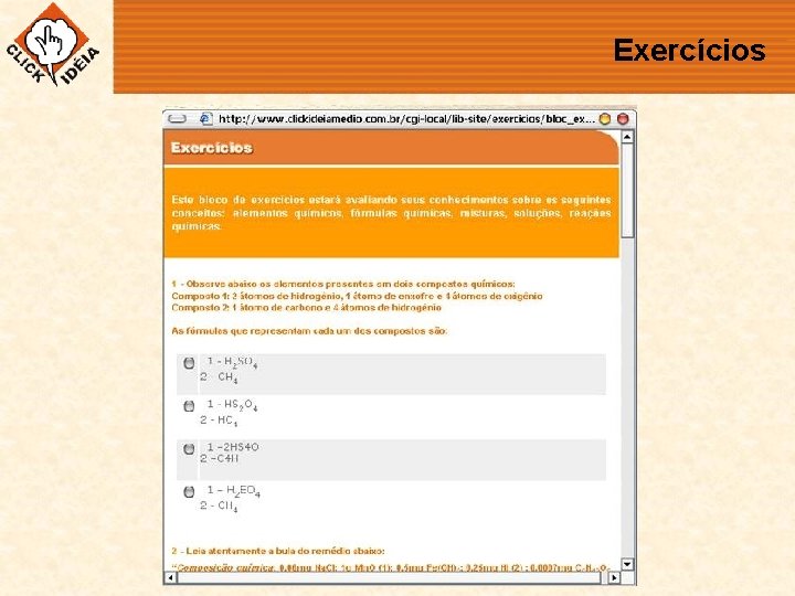 Exercícios 