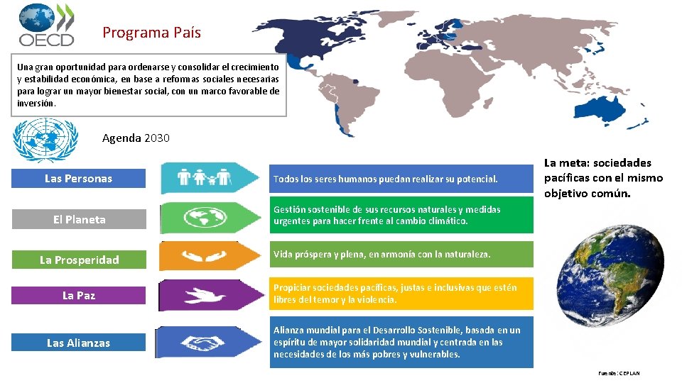 Programa País Una gran oportunidad para ordenarse y consolidar el crecimiento y estabilidad económica,