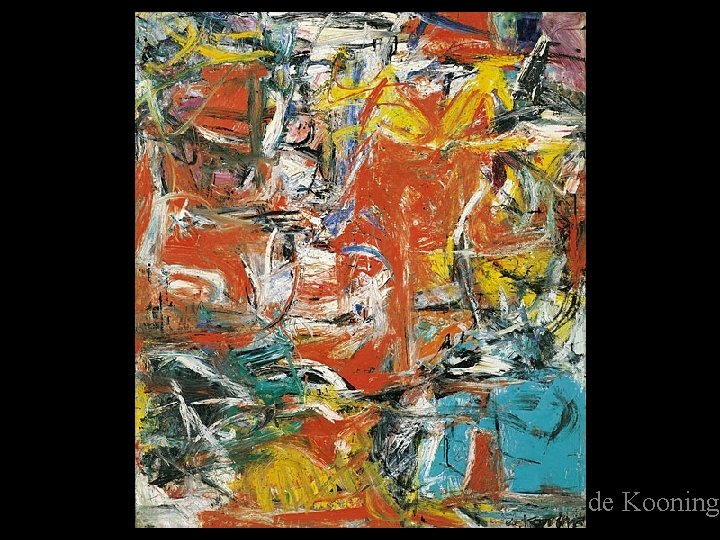 de Kooning 