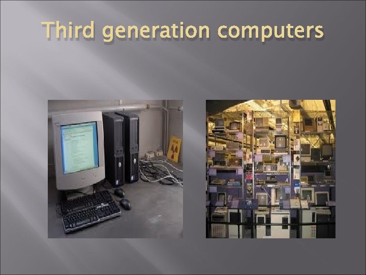 Third generation computers 