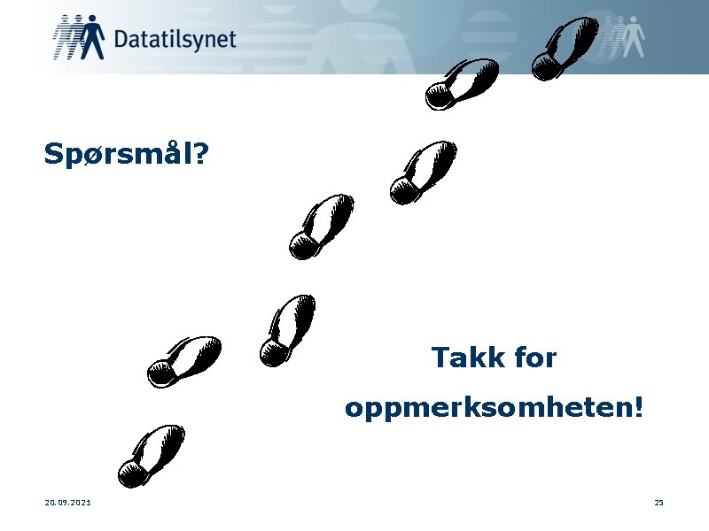 Spørsmål? Takk for oppmerksomheten! 20. 09. 2021 25 