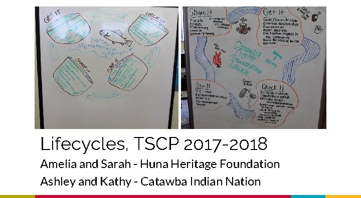 Lifecycles, TSCP 2017 -2018 Amelia and Sarah - Huna Heritage Foundation Ashley and Kathy