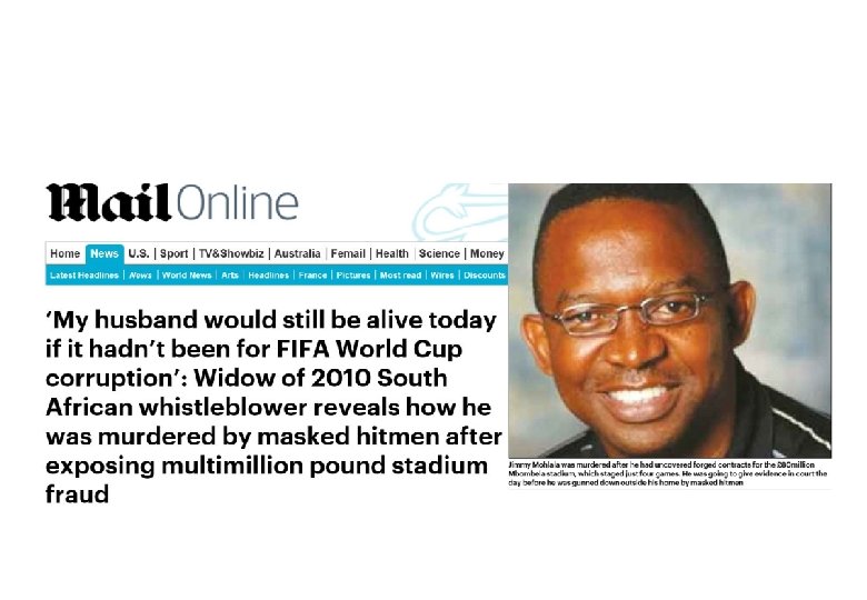 ATTACKS ON COUNCILLORS & MUNICIPAL MANAGERS 