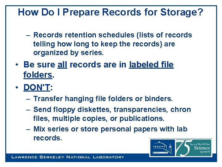 Records at Berkeley LabIs It All Dark Matter