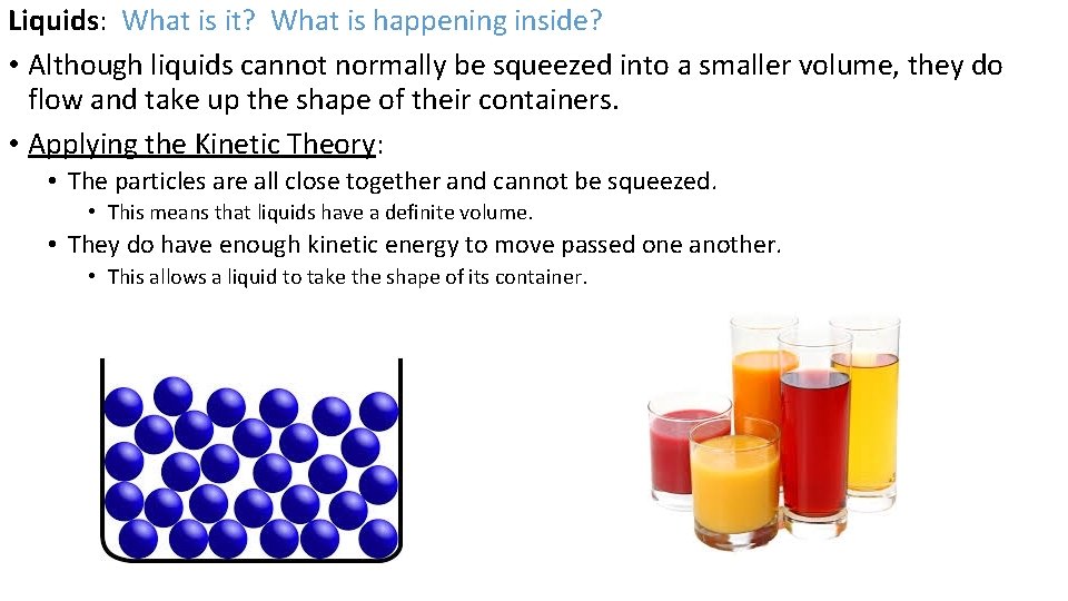 Solids Liquids and Gases Chapter 8 8 1