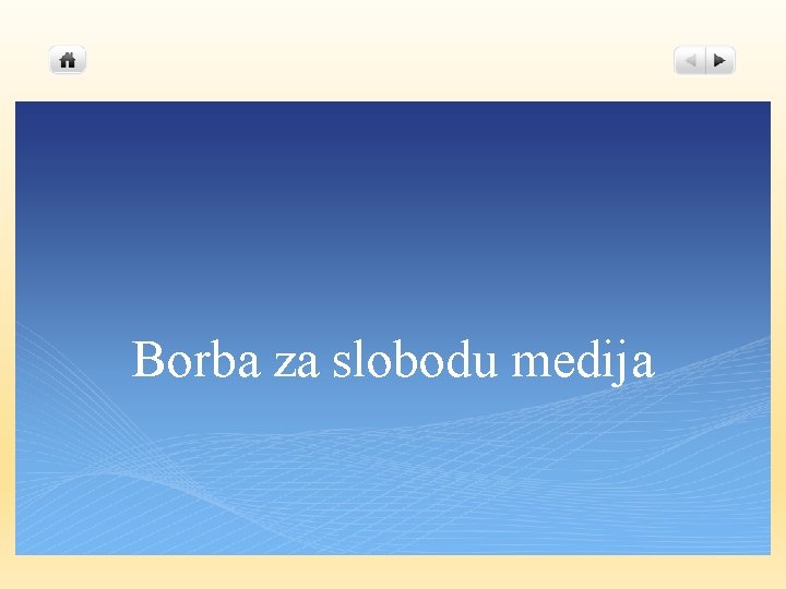 Borba za slobodu medija 