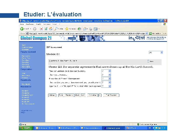 Etudier: L’évaluation In. WEnt | Kompetent für die Zukunft 