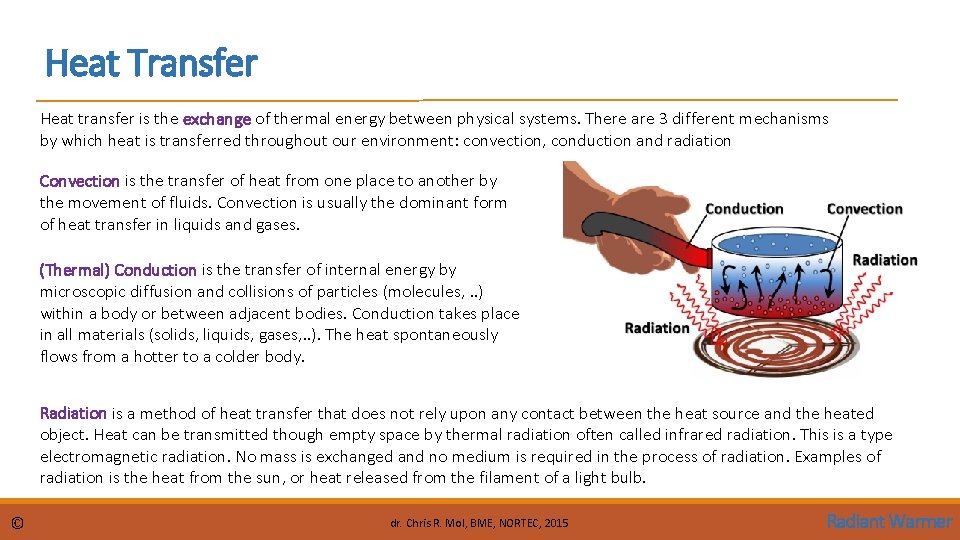 Heat Transfer Heat transfer is the exchange of thermal energy between physical systems. There