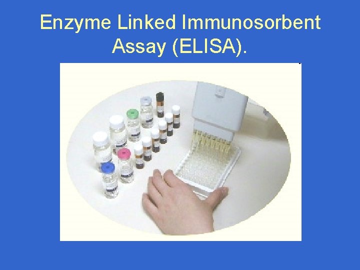 Enzyme Linked Immunosorbent Assay (ELISA). 