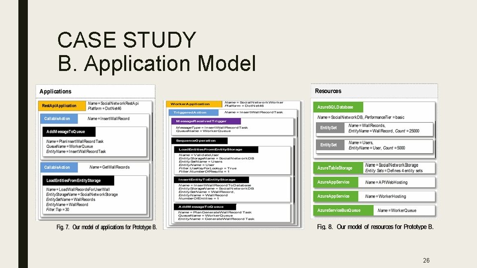 CASE STUDY B. Application Model 26 