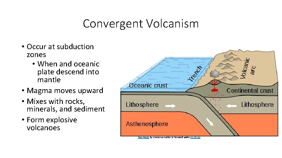 Convergent Volcanism • Occur at subduction zones • When and oceanic plate descend into Convergent Volcanism • Occur at subduction zones • When and oceanic plate descend into