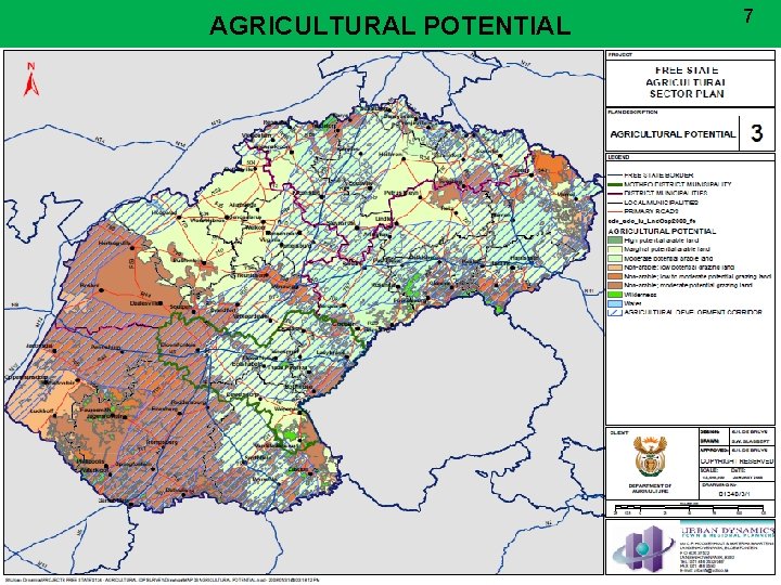 AGRICULTURAL POTENTIAL 7 