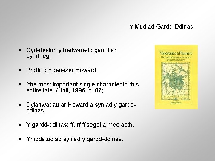 Y Mudiad Gardd-Ddinas. § Cyd-destun y bedwaredd ganrif ar bymtheg. § Proffil o Ebenezer