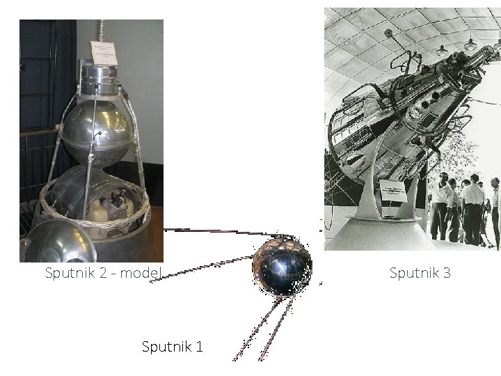 Sputnik 2 - model Sputnik 1 Sputnik 3 