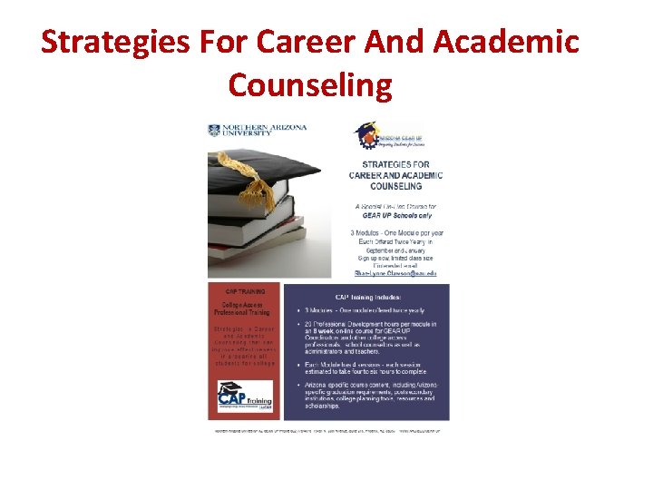 Strategies For Career And Academic Counseling 