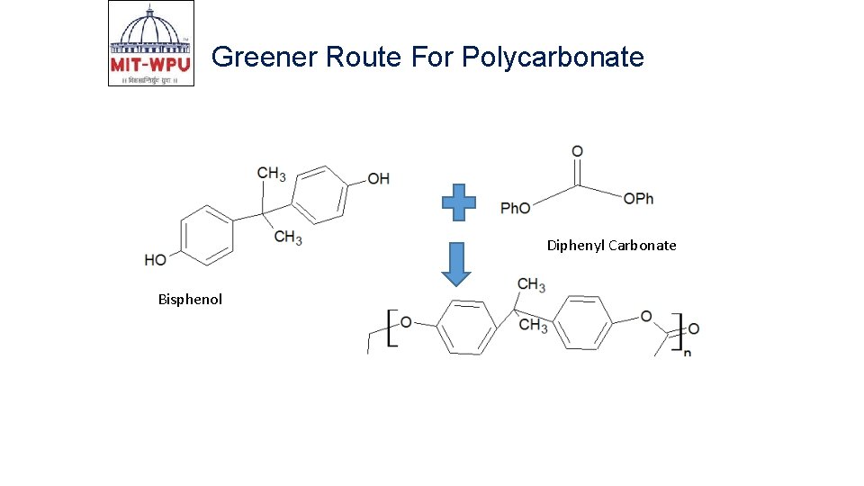 Greener Route For Polycarbonate Diphenyl Carbonate Bisphenol 