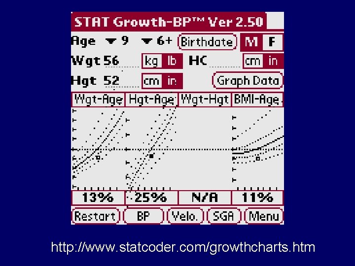 http: //www. statcoder. com/growthcharts. htm 